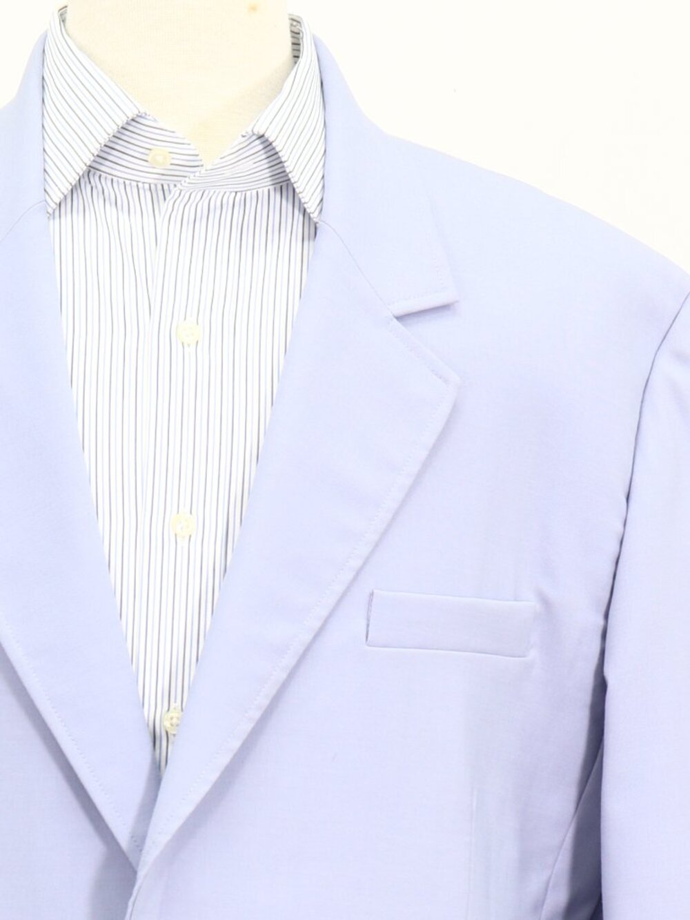 3.1 Phillip Lim 40L Blue Blazer Sport Coat Jacket 2-Button Solid W871 - Picture 5 of 11